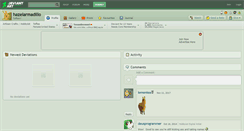 Desktop Screenshot of hazelarmadillo.deviantart.com