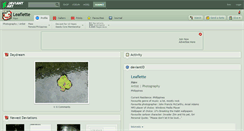 Desktop Screenshot of leaflette.deviantart.com