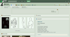 Desktop Screenshot of dark-icon.deviantart.com