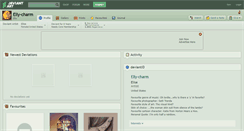 Desktop Screenshot of elly-charm.deviantart.com