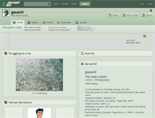 Tablet Screenshot of gaeamil.deviantart.com