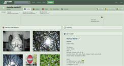 Desktop Screenshot of manda-marie17.deviantart.com