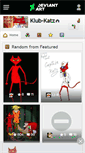 Mobile Screenshot of klub-katz.deviantart.com