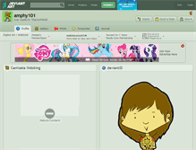 Tablet Screenshot of amphy101.deviantart.com