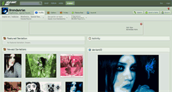 Desktop Screenshot of brendaarias.deviantart.com