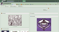Desktop Screenshot of deathmetalprime.deviantart.com