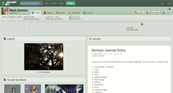 Desktop Screenshot of black-domino.deviantart.com