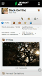 Mobile Screenshot of black-domino.deviantart.com