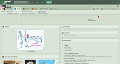 Desktop Screenshot of ahng.deviantart.com