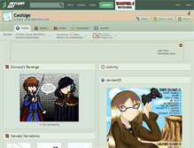 Tablet Screenshot of ceolsige.deviantart.com