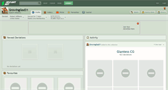Desktop Screenshot of growinggod31.deviantart.com