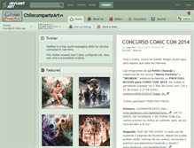 Tablet Screenshot of chilecomparteart.deviantart.com