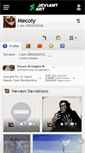 Mobile Screenshot of mecoiy.deviantart.com