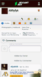 Mobile Screenshot of akhylys.deviantart.com