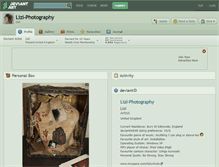 Tablet Screenshot of lizi-photography.deviantart.com