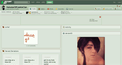 Desktop Screenshot of halostarofcookieclan.deviantart.com