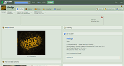 Desktop Screenshot of h8edge.deviantart.com