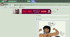 Desktop Screenshot of allisawr.deviantart.com