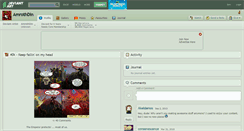 Desktop Screenshot of amrothdin.deviantart.com