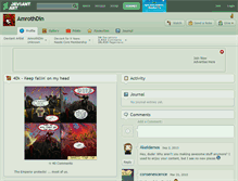 Tablet Screenshot of amrothdin.deviantart.com