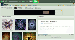 Desktop Screenshot of algorias.deviantart.com