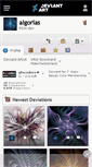 Mobile Screenshot of algorias.deviantart.com