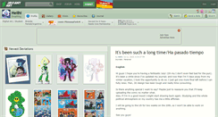 Desktop Screenshot of helihi.deviantart.com