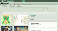 Desktop Screenshot of bunnyzpopz.deviantart.com