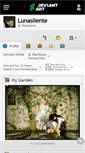 Mobile Screenshot of lunasilente.deviantart.com