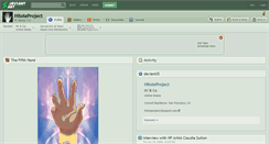 Desktop Screenshot of hitoteproject.deviantart.com