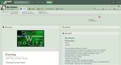 Desktop Screenshot of blu-winters.deviantart.com
