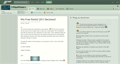 Desktop Screenshot of critiqueplease.deviantart.com