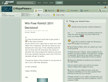 Tablet Screenshot of critiqueplease.deviantart.com