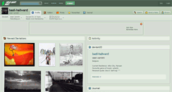 Desktop Screenshot of basil-hallward.deviantart.com