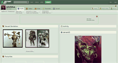 Desktop Screenshot of johnfetus.deviantart.com
