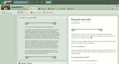 Desktop Screenshot of ivyandwine.deviantart.com