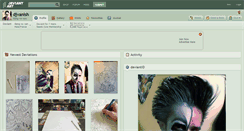 Desktop Screenshot of djvanish.deviantart.com