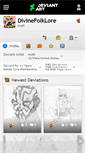 Mobile Screenshot of divinefolklore.deviantart.com