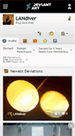Mobile Screenshot of landiver.deviantart.com