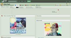 Desktop Screenshot of neko-fayth.deviantart.com