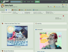 Tablet Screenshot of neko-fayth.deviantart.com