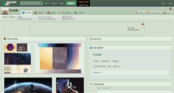 Desktop Screenshot of eclode.deviantart.com