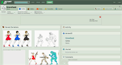Desktop Screenshot of graveheat.deviantart.com
