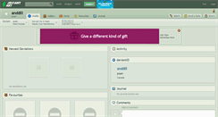 Desktop Screenshot of anddill.deviantart.com