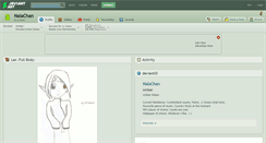 Desktop Screenshot of nalachan.deviantart.com