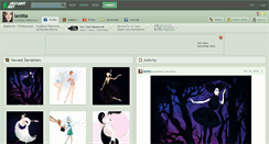 Desktop Screenshot of lanitta.deviantart.com