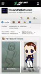 Mobile Screenshot of fewandfarbetween.deviantart.com
