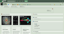 Desktop Screenshot of caraig.deviantart.com