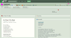 Desktop Screenshot of meahmeah.deviantart.com