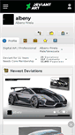 Mobile Screenshot of albeny.deviantart.com